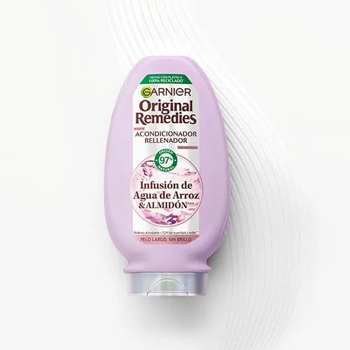 Кондиционер Филлер для длинных волос без блеска Mascarilla Agua de Arroz Original Remedies, 250 ml — фото 2