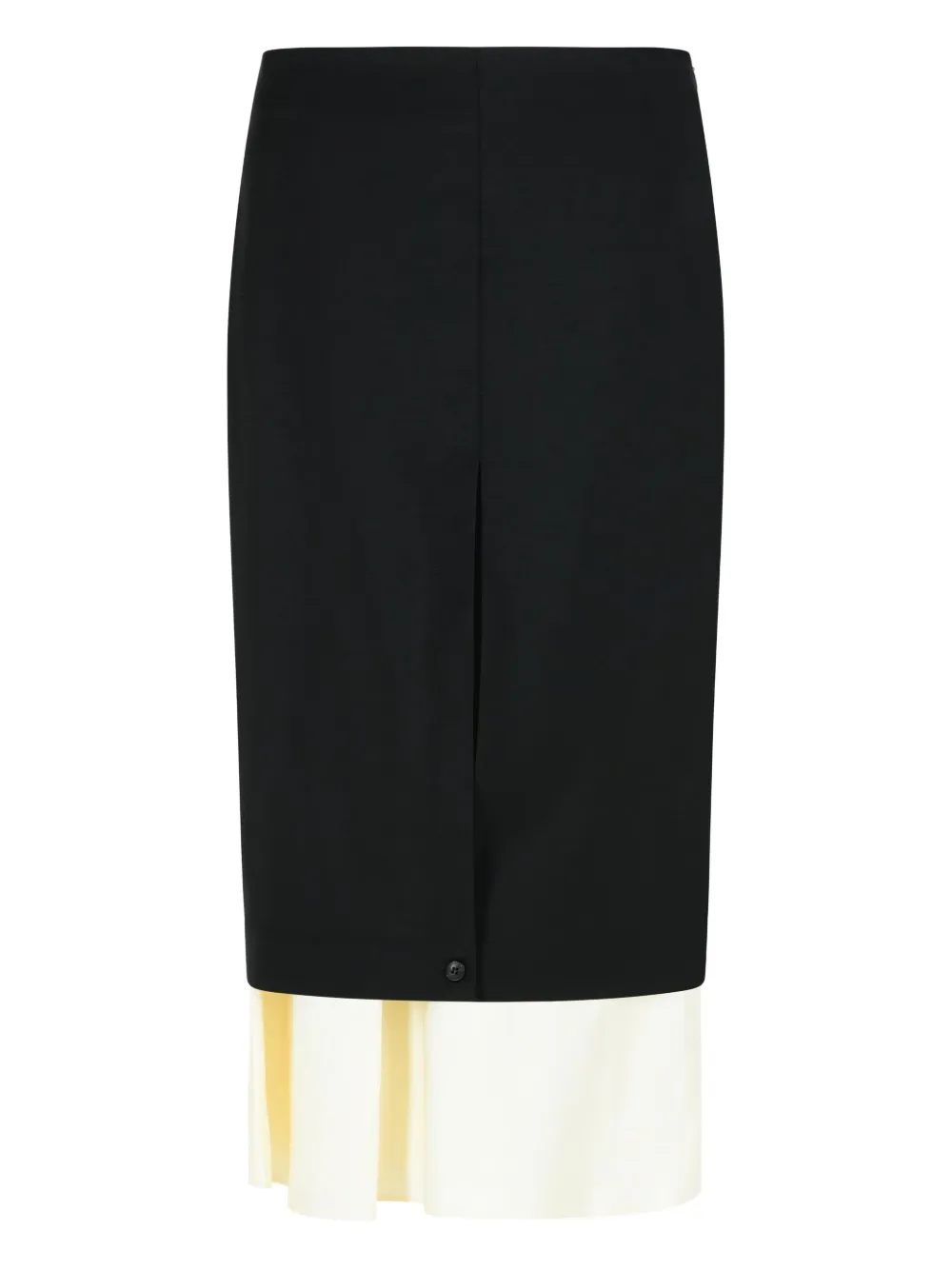 

Юбка миди с многослойным подолом Róhe, черный