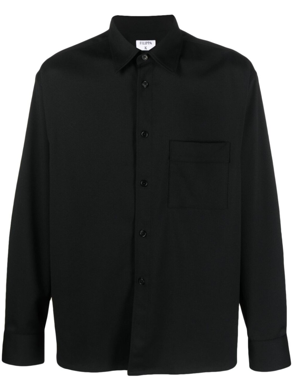 

Рубашка с длинными рукавами Filippa K, черный