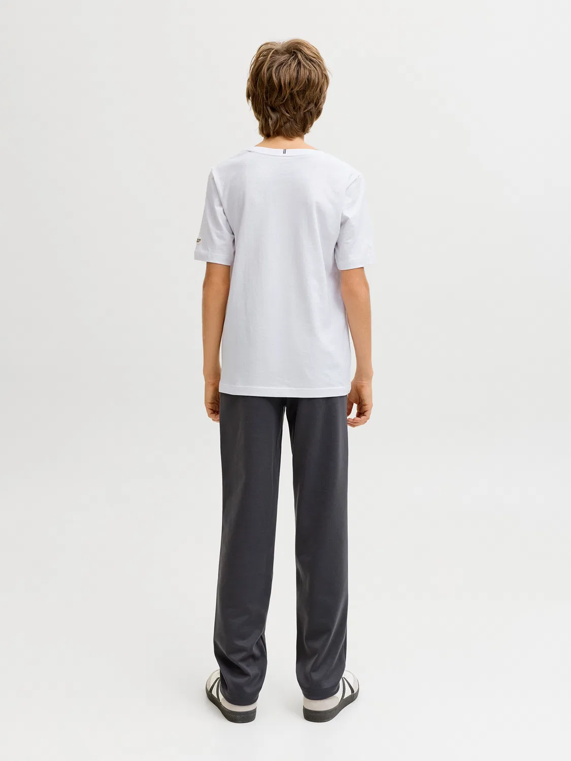 Футболка 'JORCATSKILLS' Jack & Jones Junior, White — фото 3