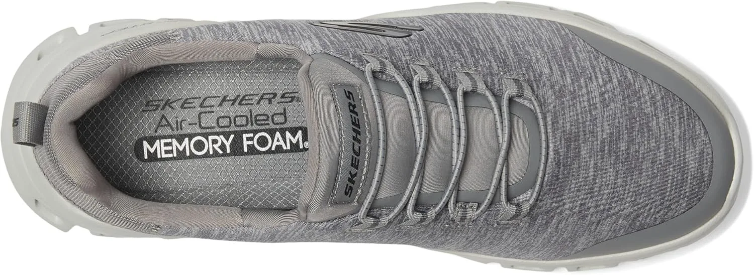 Мужские кроссовки Skechers Glide-Step RYLA, серый — фото 2