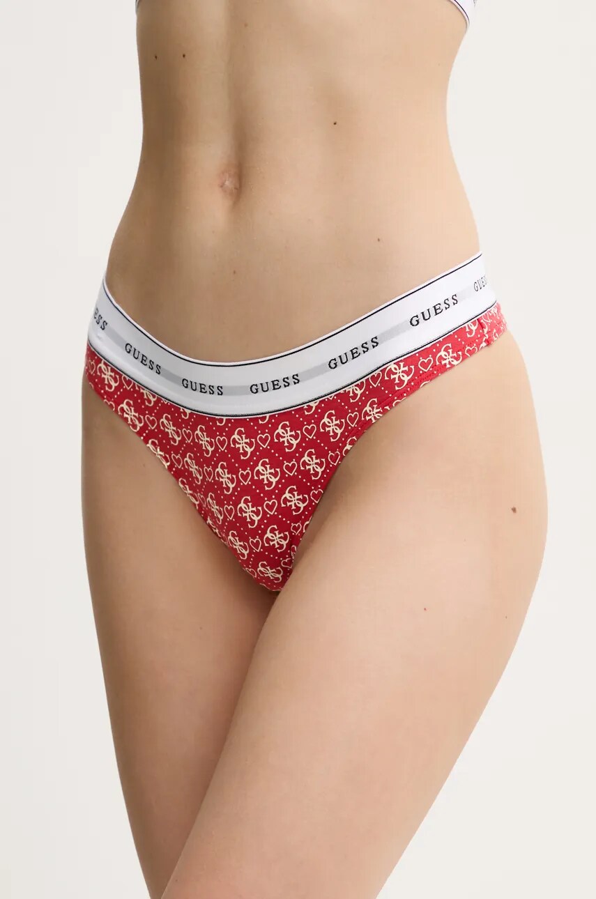 

Стринги CARRIE Guess, красный