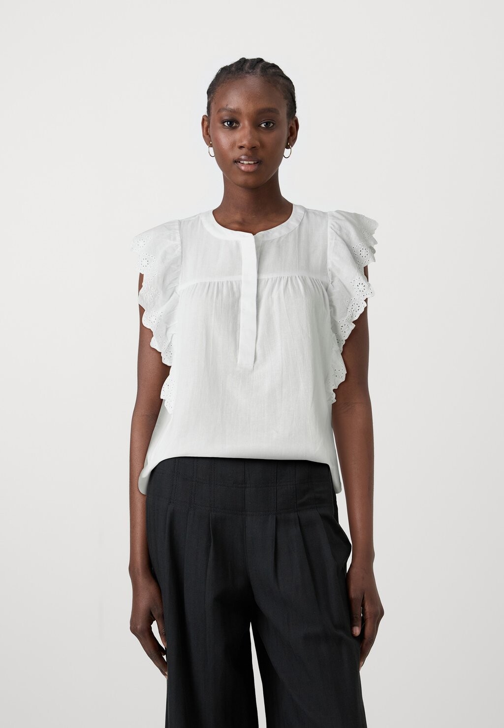 

Блуза VMFIA CAP SLEEVE Vero Moda, белый