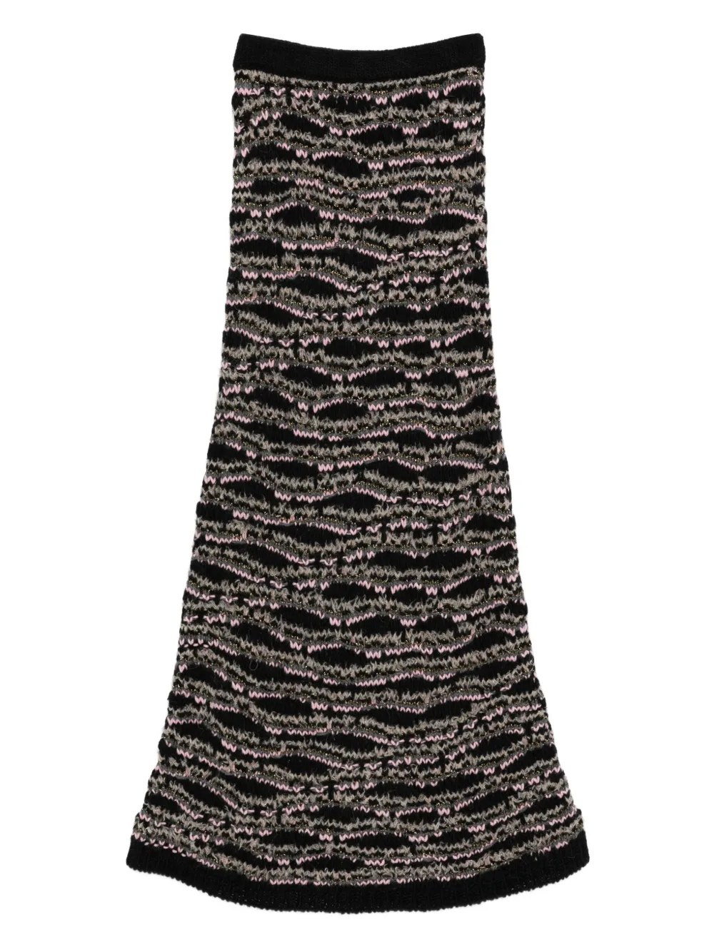 

Трикотажная юбка макси Kristina Ti, черный