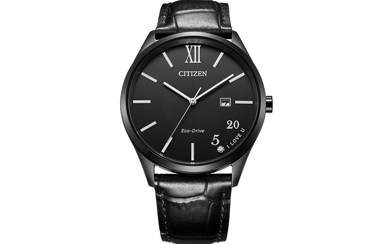 

CITIZEN Часы Ecology Drive Collection Solar Movement Leather Strap Watch 41mm Men's Watch Black Dial BM7357 10E