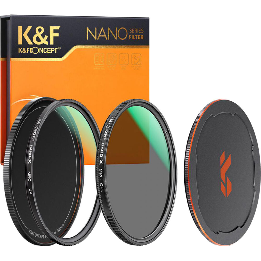 

Набор фильтров K&F Concept Nano-X Series MCUV & CPL Filter Kit (52mm) SKU.1659