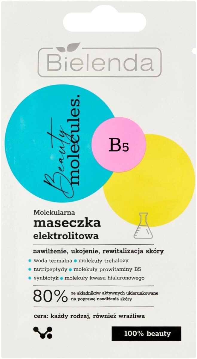 

Медицинская маска Bielenda Beauty Molecules Elektrolity, 8 g
