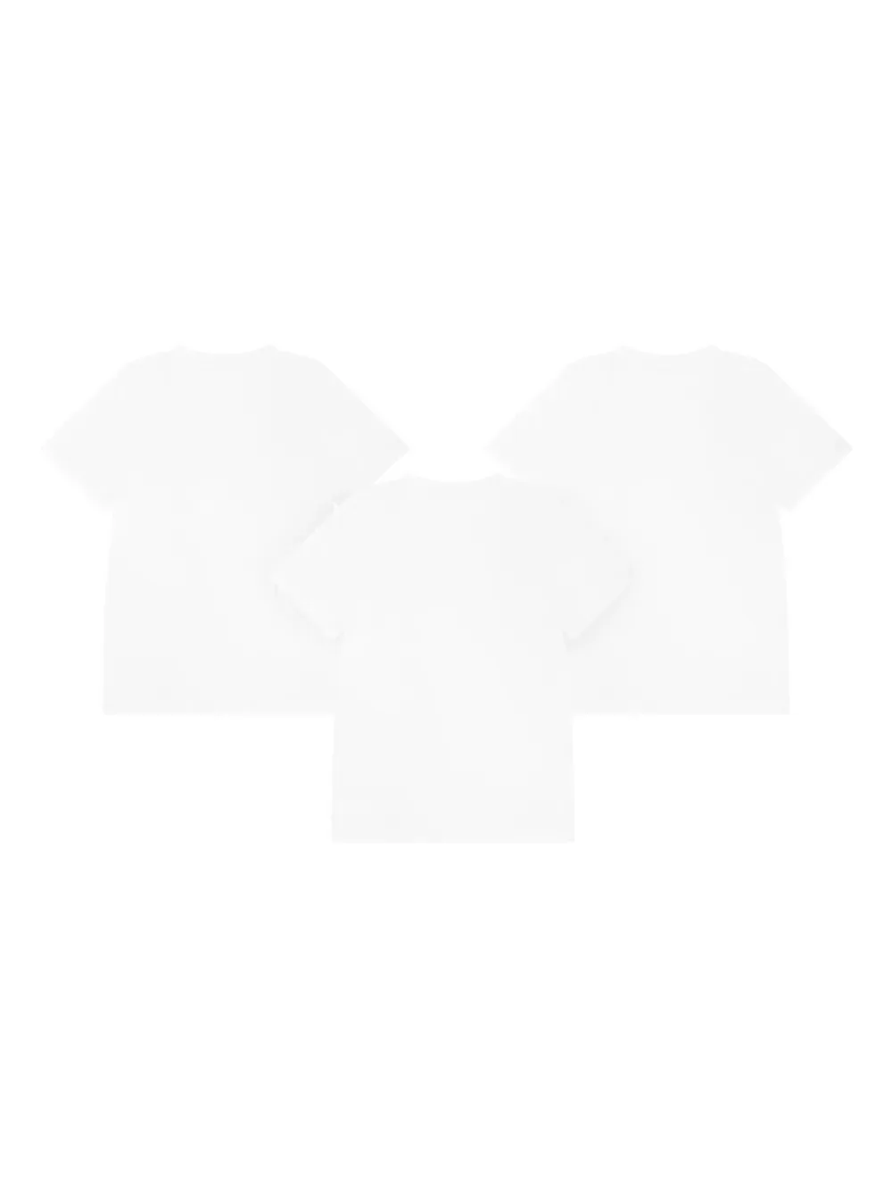 Комплект из трех футболок с логотипом Polo Pony POLO RALPH LAUREN KIDS, белый — фото 2