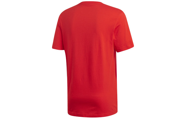 Футболка adidas Alphabet Logo Sports Short Sleeve Red, красный — фото 2