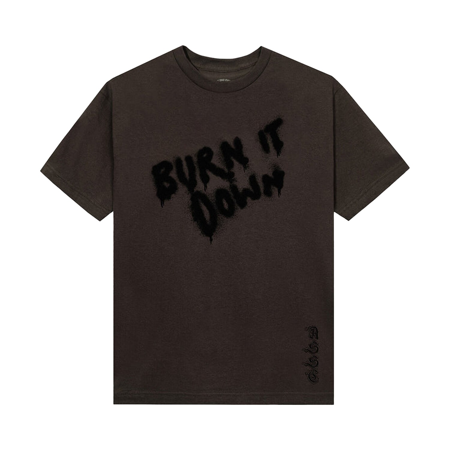 

Футболка Anti Social Social Club x 2 Tone Burn It Down, коричневая