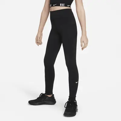 

Леггинсы Nike Dri-FIT One, черный/белый