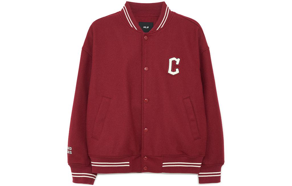

MLB Бейсбольная майка Кливленд Индианс унисекс тёмно-бордового цвета, Dark Burgundy