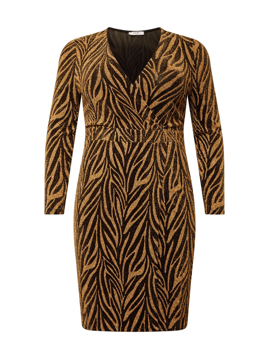 

Платье ABOUT YOU Curvy, цвет Brown/Gold