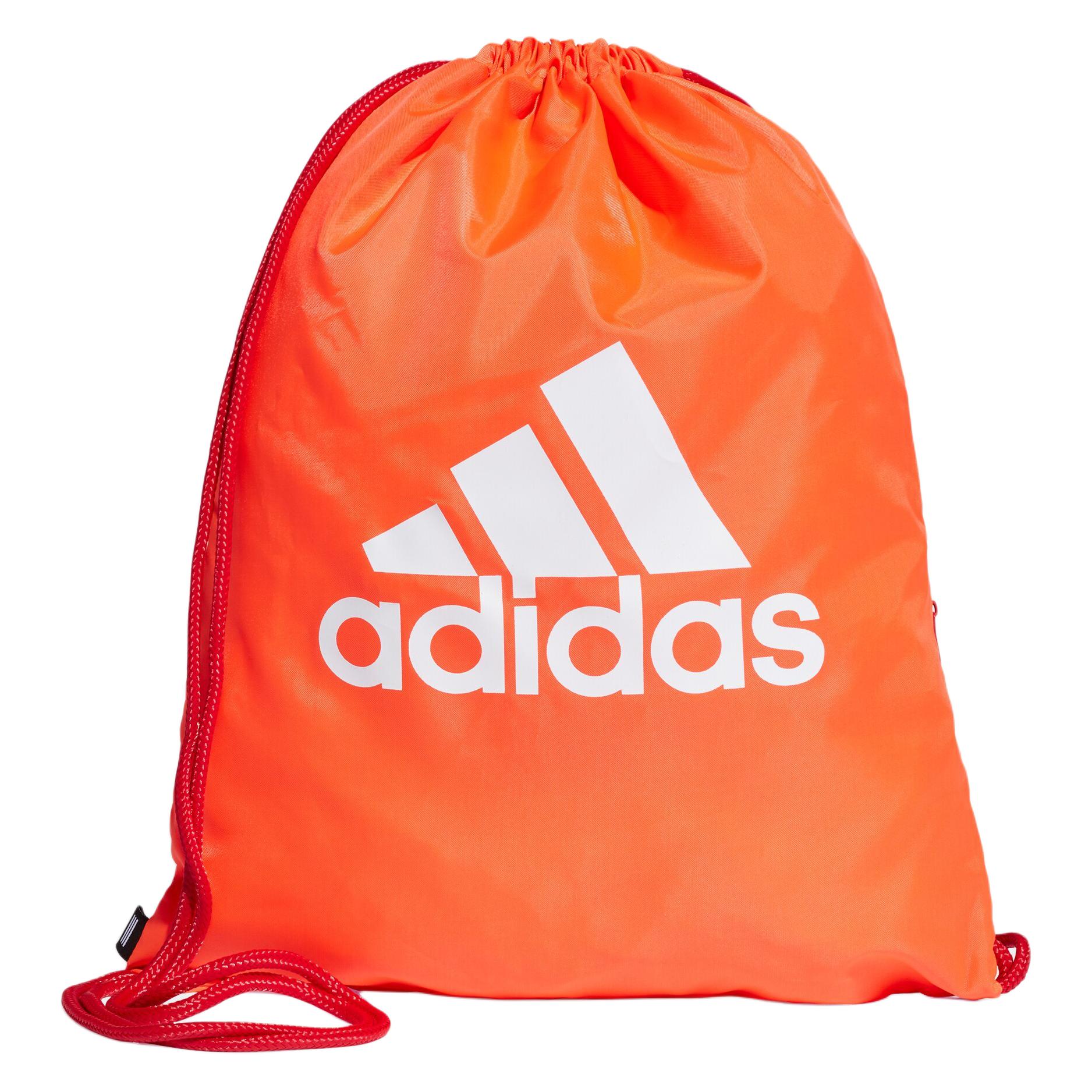 

Adidas Спортивная сумка для тренажерного зала из полиэстера большая унисекс оранжево-красная, Orange Red