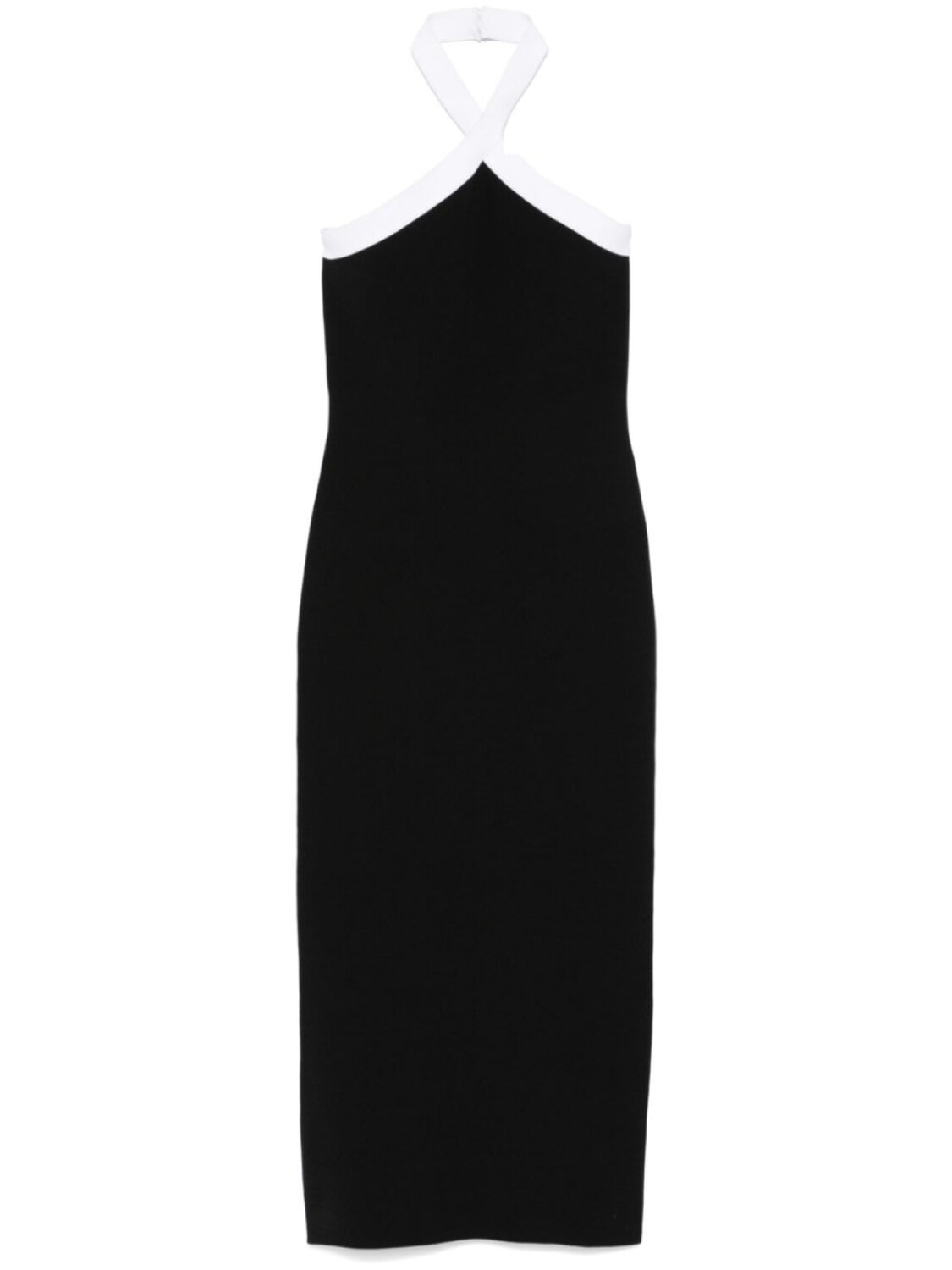 

Roland Mouret миди-платье с халтернеем, черный