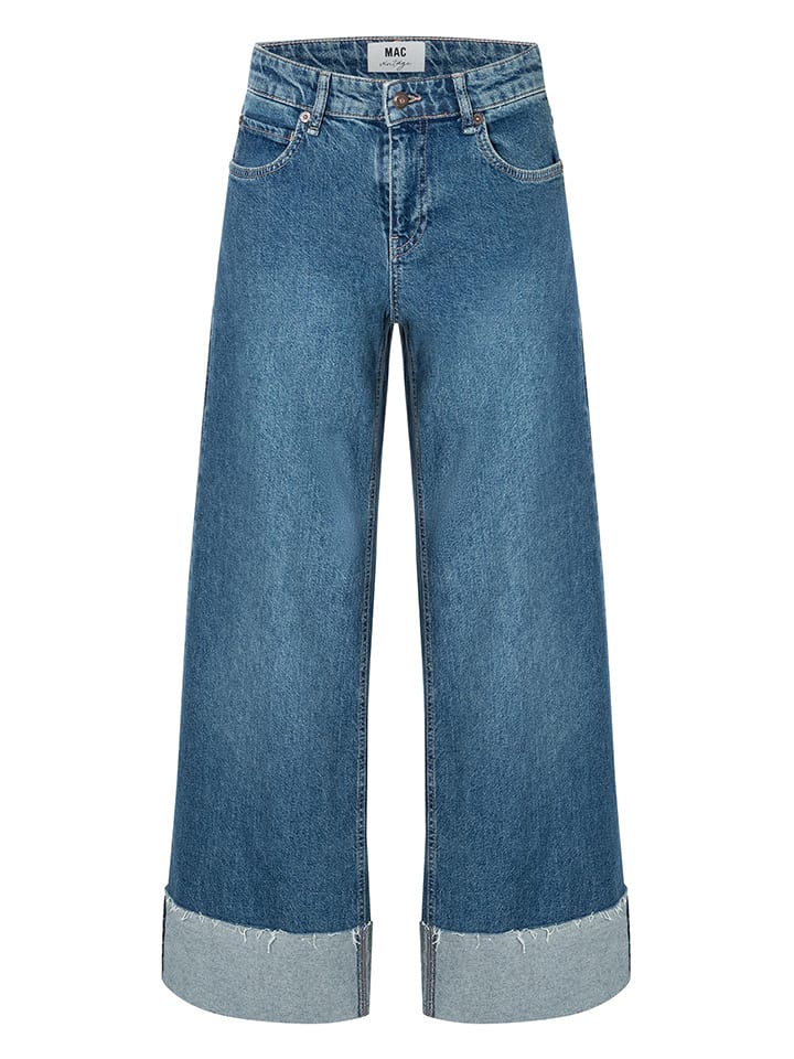 

MAC Джинсы "Невада" - удобный крой - синего цвета
