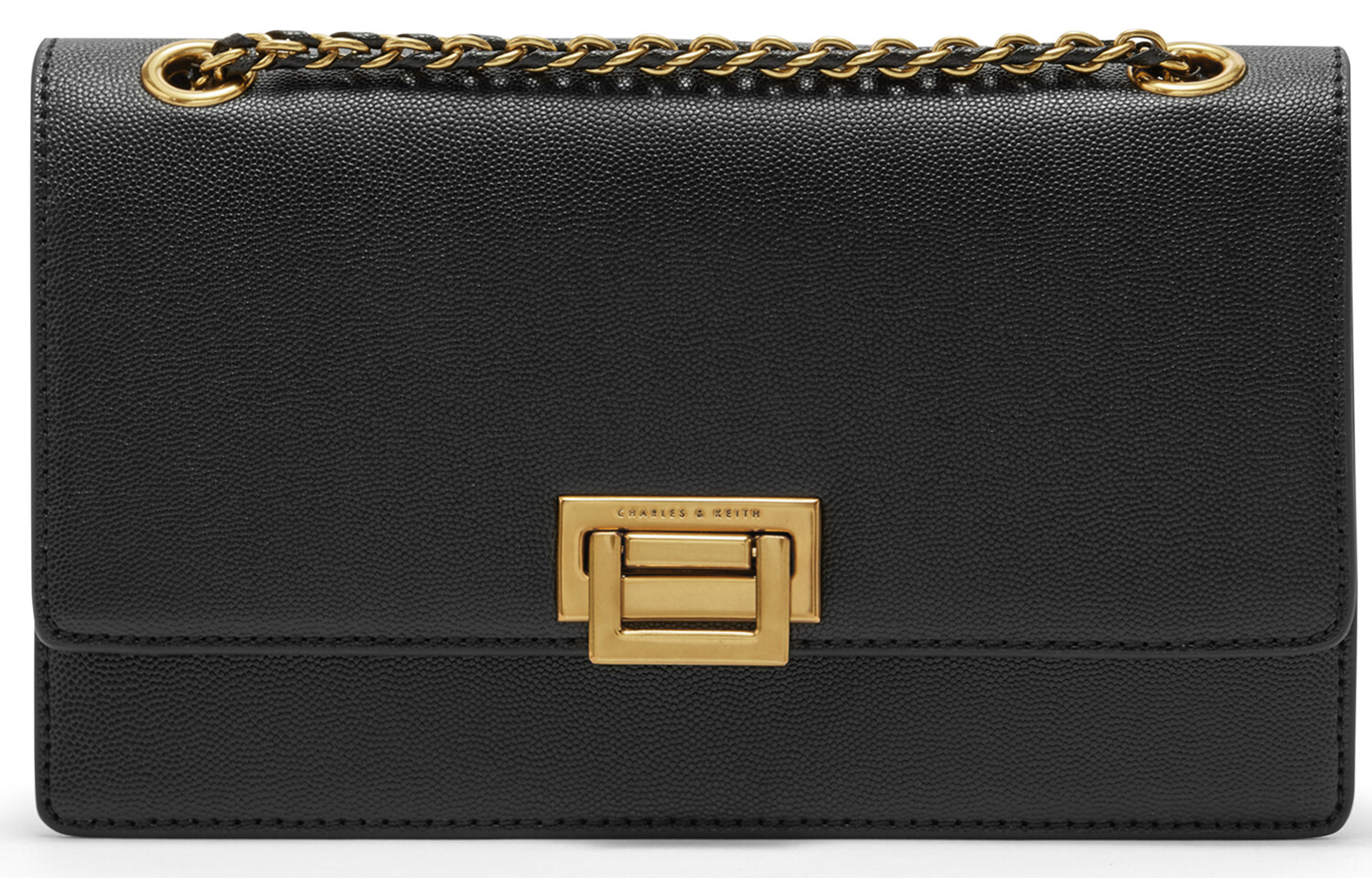 

Charles&Keith Женская сумка через плечо CHARLES & KEITH, Кремово-кремовый белый