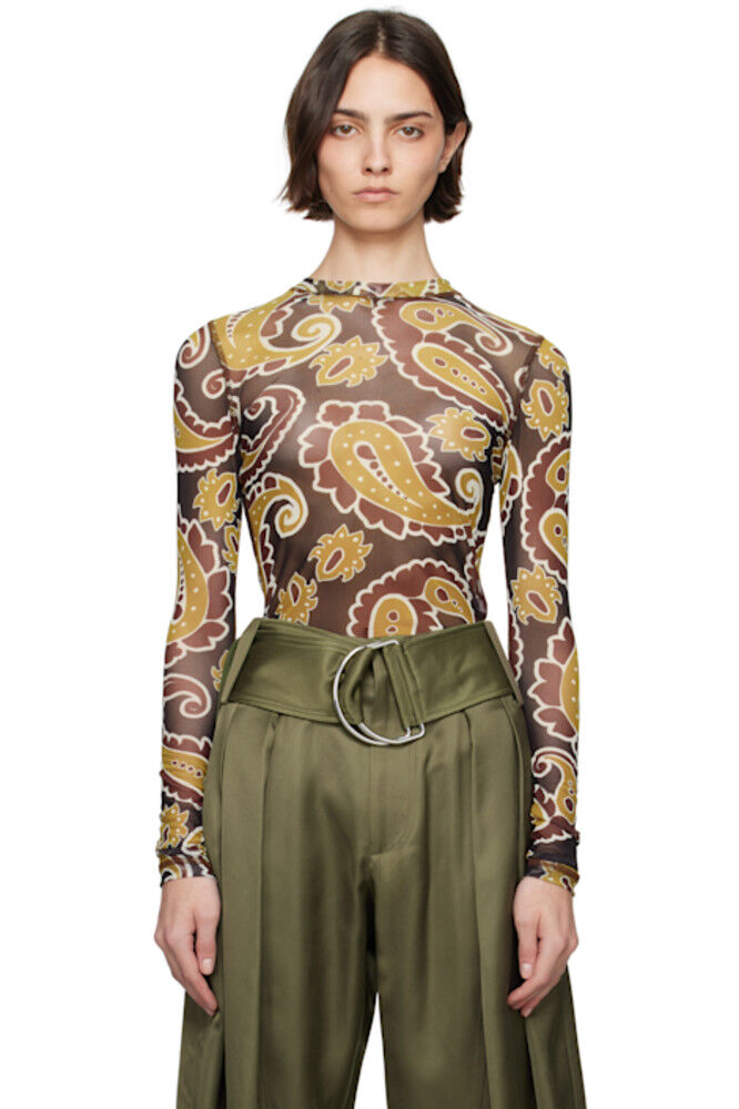 

Разноцветная футболка с длинным рукавом JW Anderson