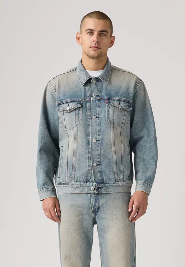 Джинсовая куртка-тракер свободного кроя Levi'S, цвет везде, где бы ты ни был
