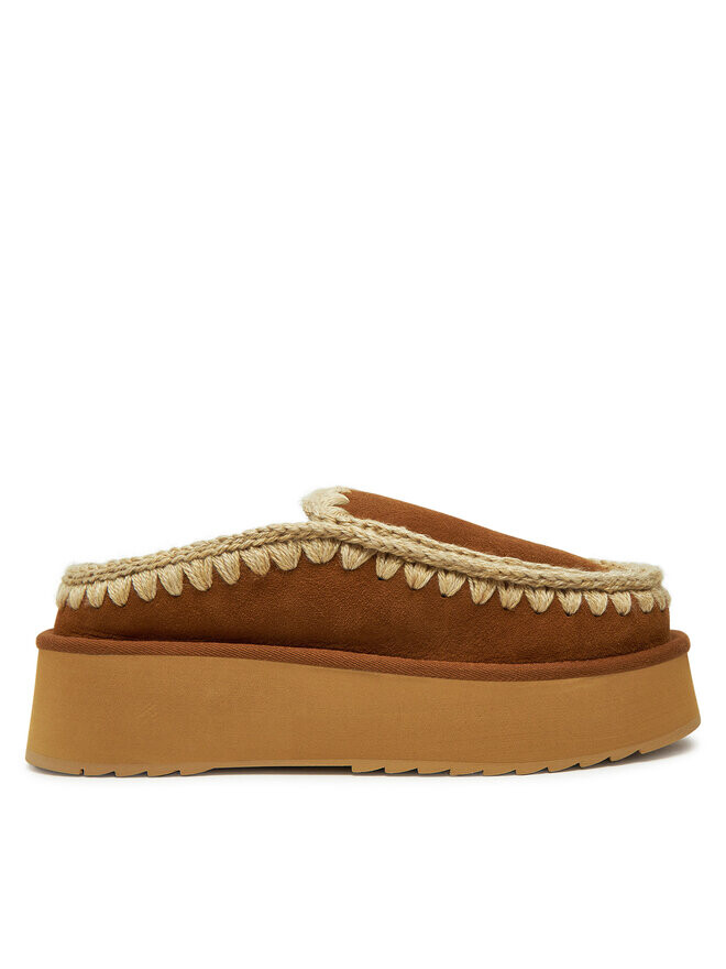 

Домашние тапочки Mou Clog Eskimo Platform FW681004A, коричневый