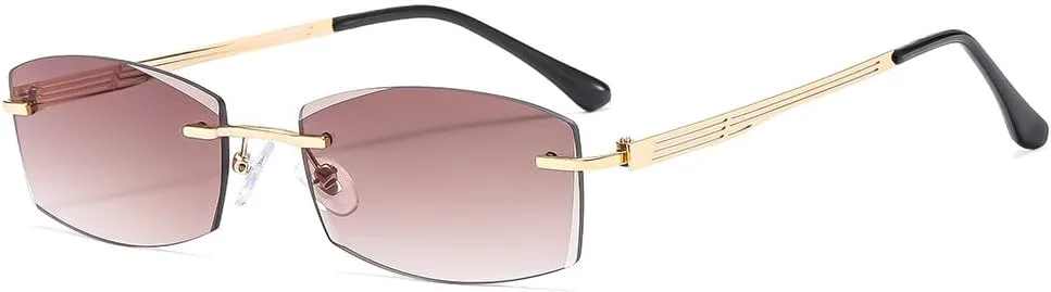 

Маленькие металлические солнцезащитные очки в винтажной оправе для женщин и мужчин, роскошные солнцезащитные очки для женщин, зеркальные, UV400, SUN4076 Generic, C6