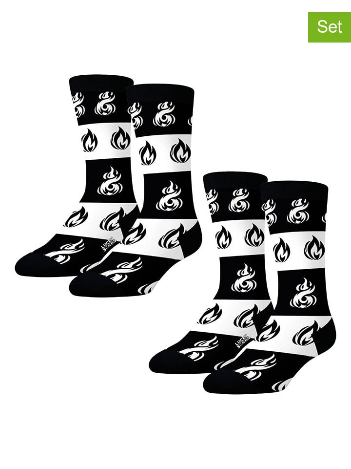 

Носки Lucky Socks, черный/белый