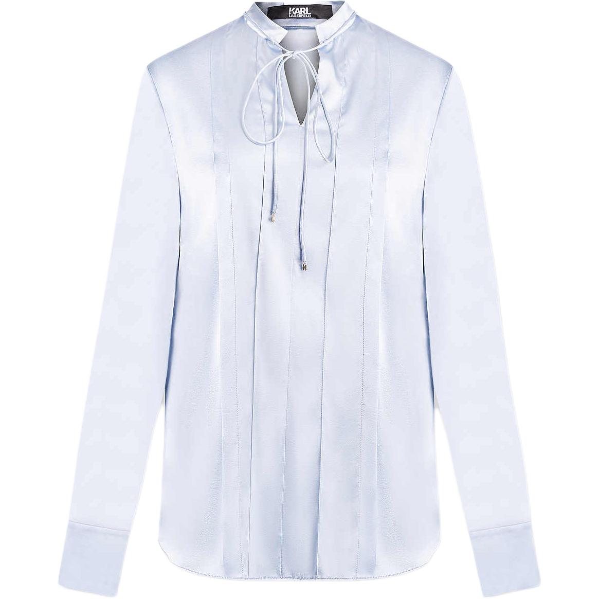 

KARL LAGERFELD / Karl Lagerfeld Jeans Синяя женская блузка