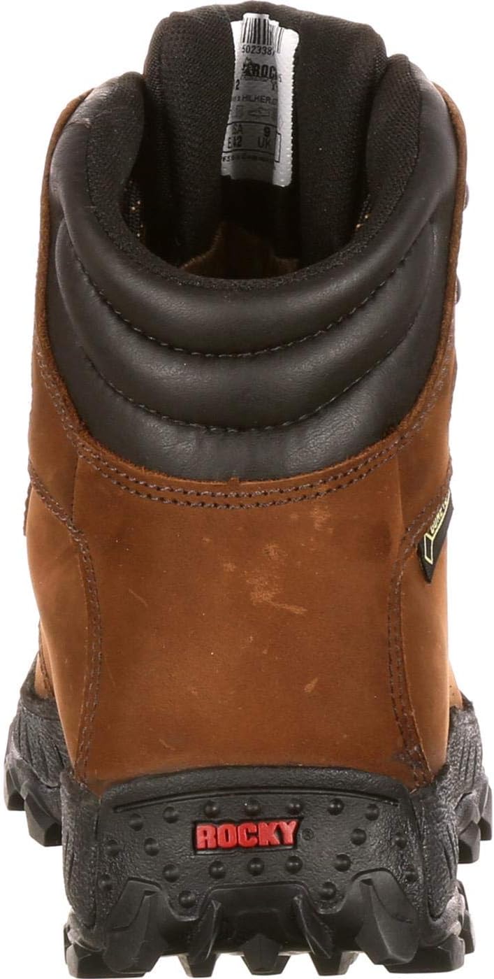 Мужские походные ботинки ROCKY Ridgetop с водонепроницаемой мембраной GORE-TEX, коричневый — фото 4