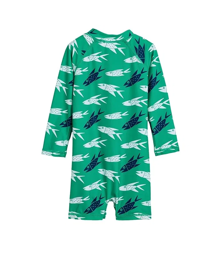 Солнцезащитный костюм с длинным рукавом Off The Hook Snapper Rock Kids, Green — фото 2