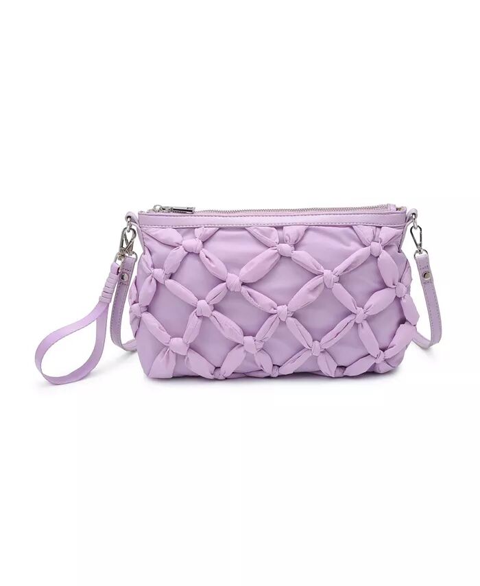 

Сумка через плечо Voguelet Knotted Moda Luxe, фиолетовый