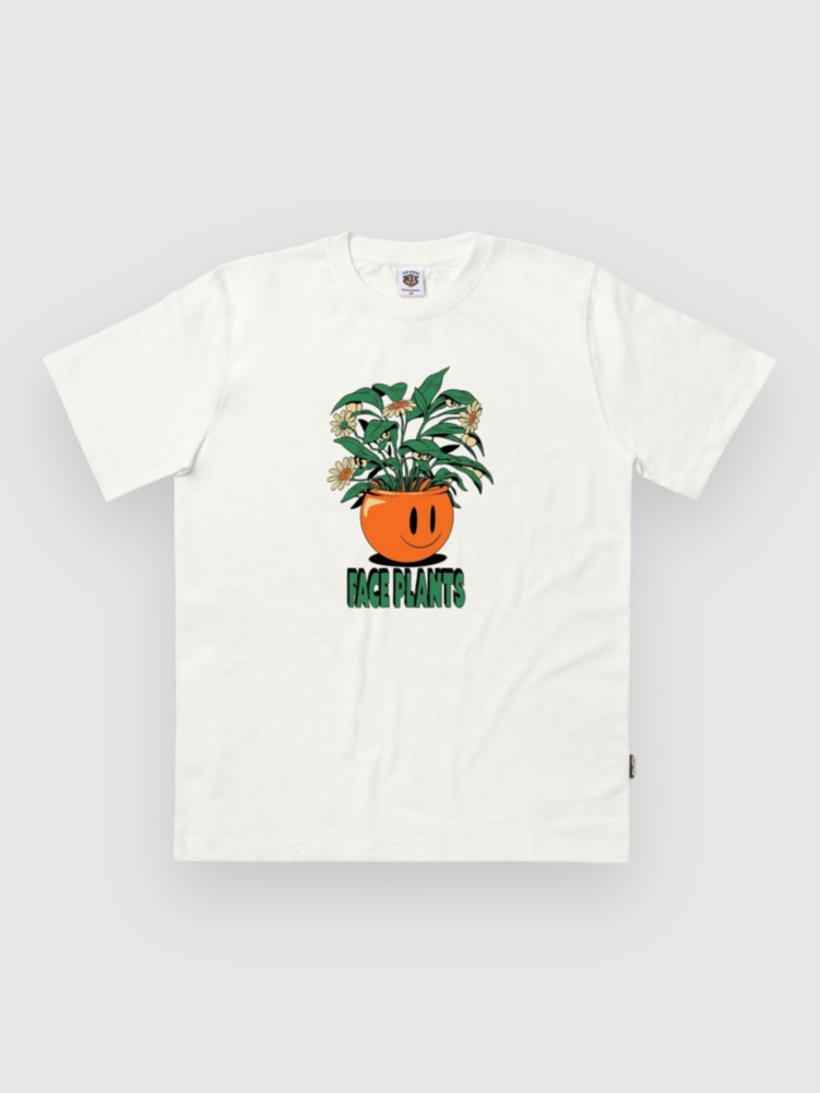 

Футболка The Dudes Face Planter Seasonal T-Shirt, off white, Белый, Футболка The Dudes Face Planter Seasonal T-Shirt, off white