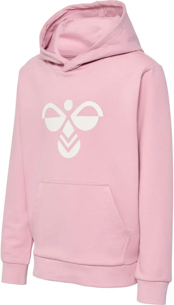 Капюшон худи из органического хлопка, Hummel, розовый