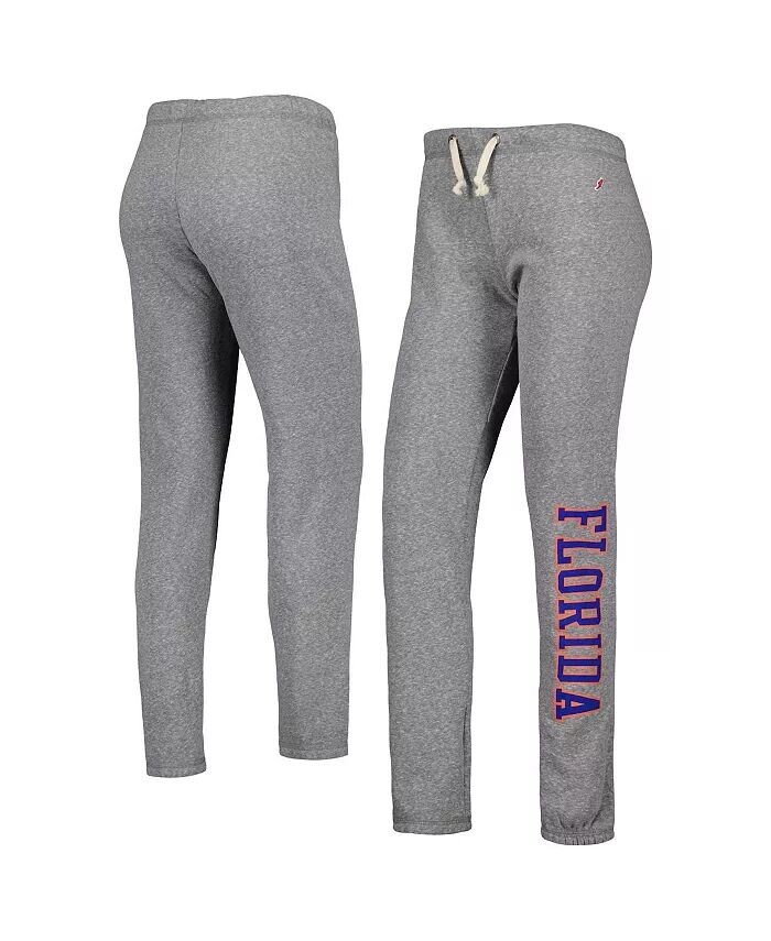 

Женские брюки-джоггеры Tri-Blend Florida Gators Victory Springs цвета Хизер Серый League Collegiate Wear