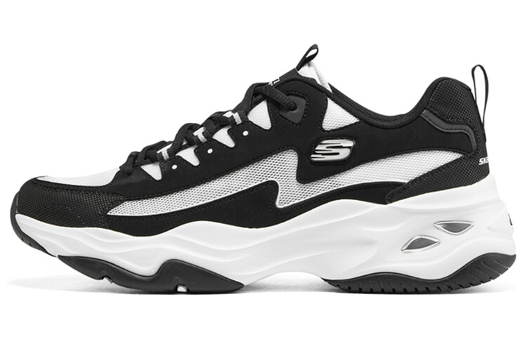 

Кроссовки мужские D"Lites 4.0 Chunky с низким верхом, черные/белые Skechers, Черный, Кроссовки мужские D"Lites 4.0 Chunky с низким верхом, черные/белые Skechers