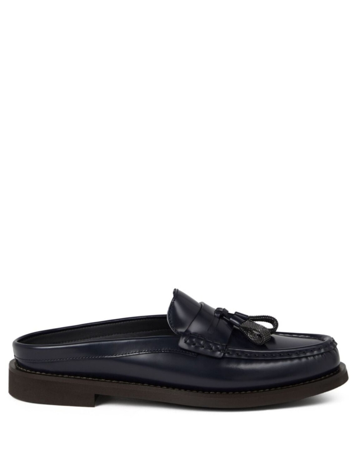 

Brunello Cucinelli декорированные мюли, синий