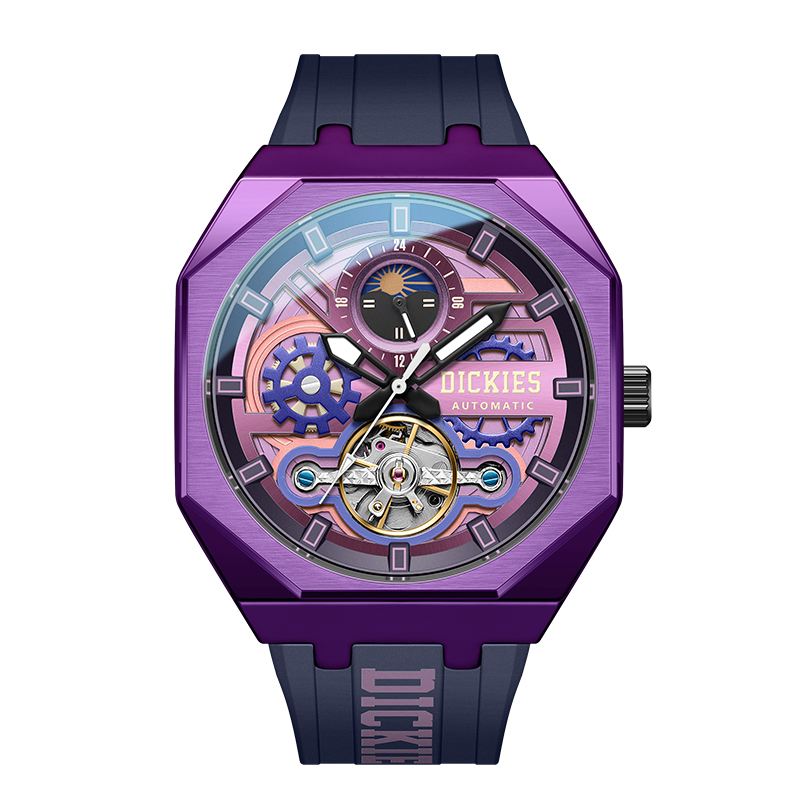 

Часы Dickies Sun Moon And Stars, арт. 220M60LYXCL-485, черный/фиолетовый