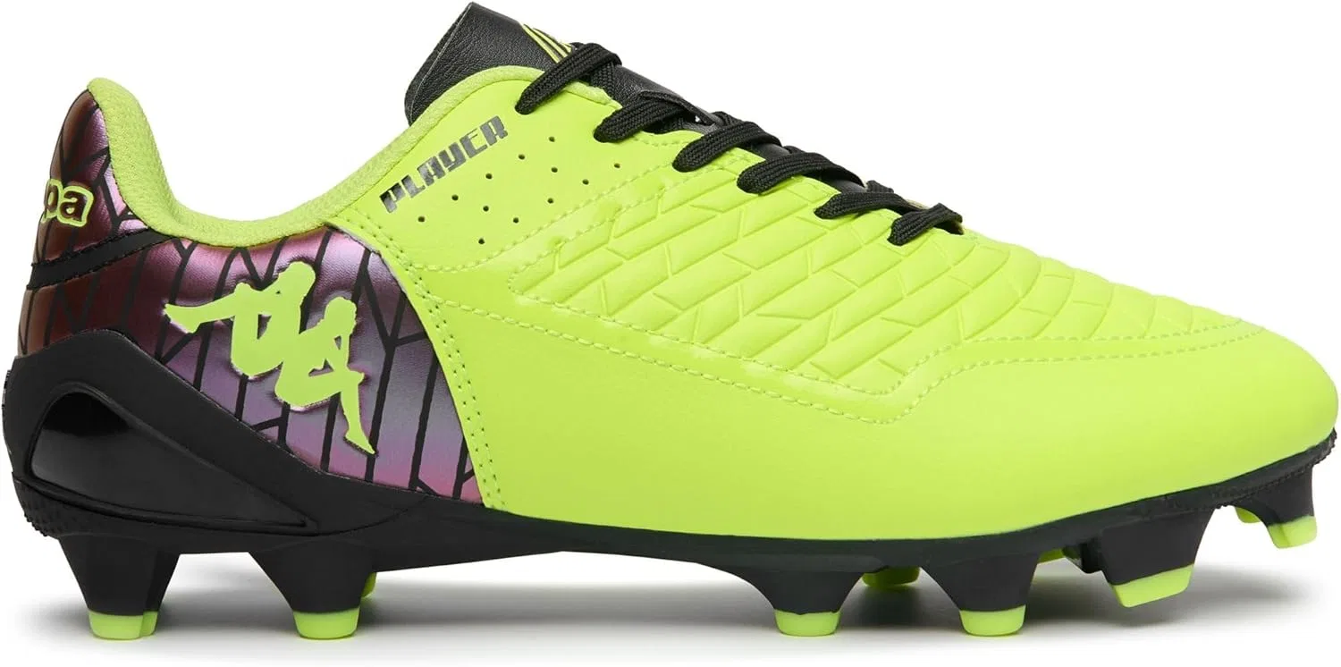 Мужские кроссовки Kappa Kombat Player Base FgSport, Neon Yellow Black — фото 2