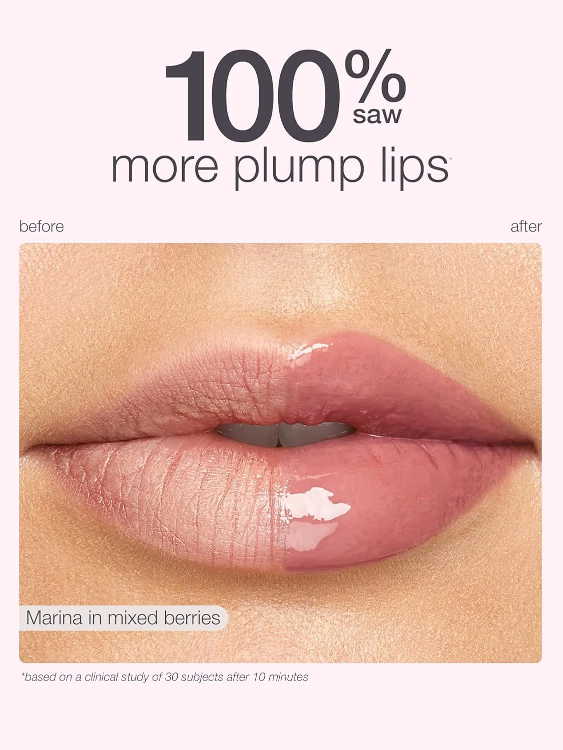 Tarte Maracuja Juicy Lip Plump - увлажняющий и объемный блеск-бальзам для губ с гиалуроновой кислотой и витамином E, веганский, без жестокости, mocha — фото 4