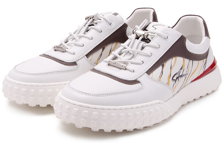 Кроссовки мужские Lifestyle Shoes Men Low-Top White Satchi — фото 3