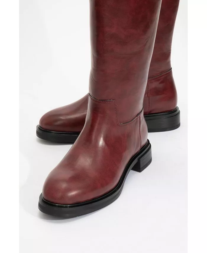 Сапоги Western с принтом Alaska (женские) Prologue Shoes, красный — фото 3