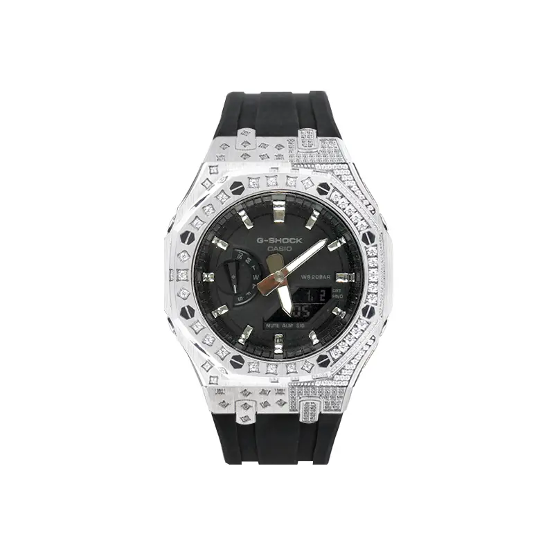 

CASIO Ретрофит серия кварцевый механизм ремешок из резины часы унисекс черный циферблат