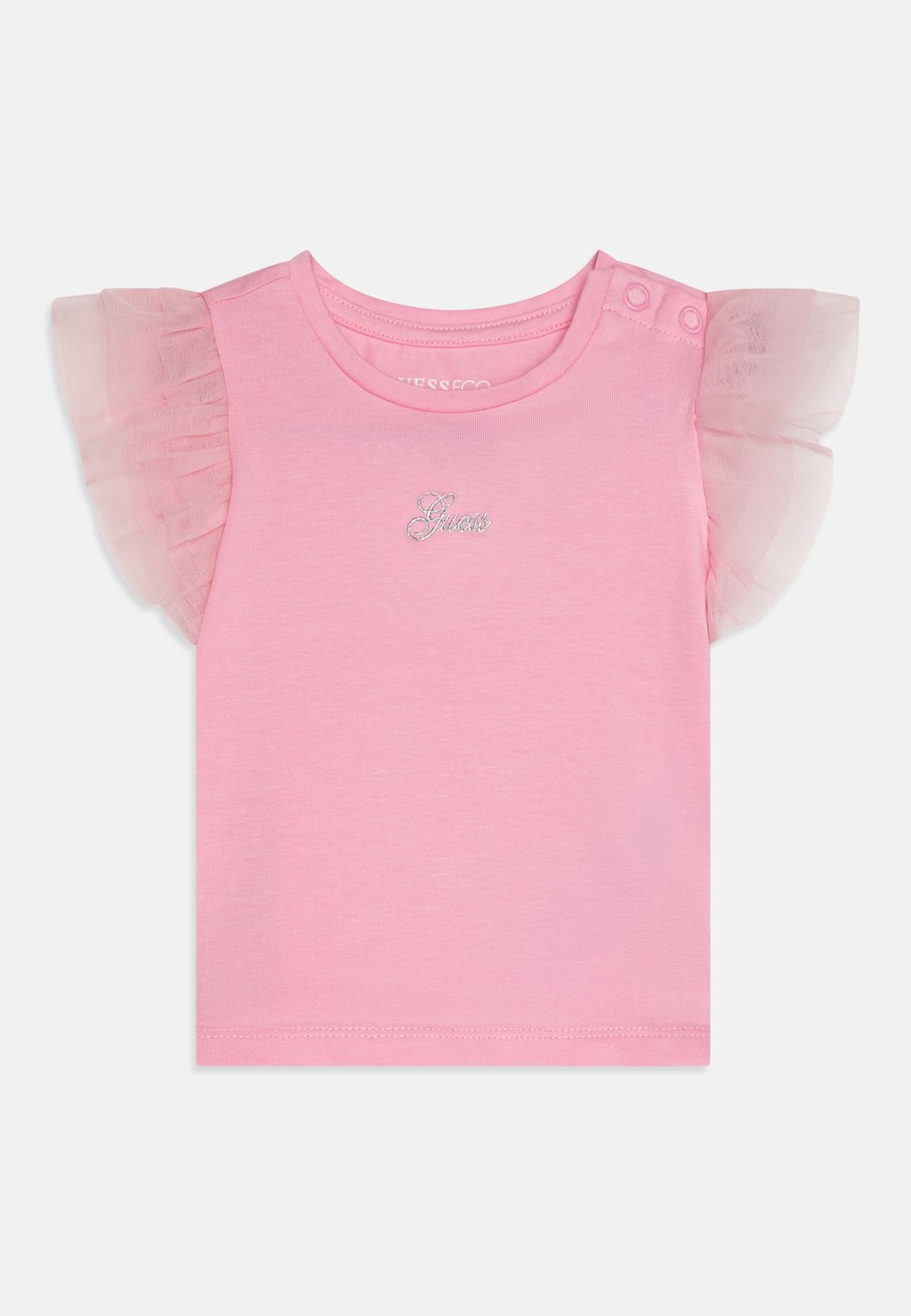 

Футболка с принтом TODDLER Guess, розовый