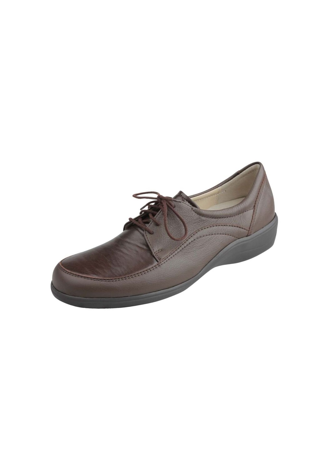 Туфли Tirol на шнуровке с широкой стелькой Natural Feet, цвет Braun 2