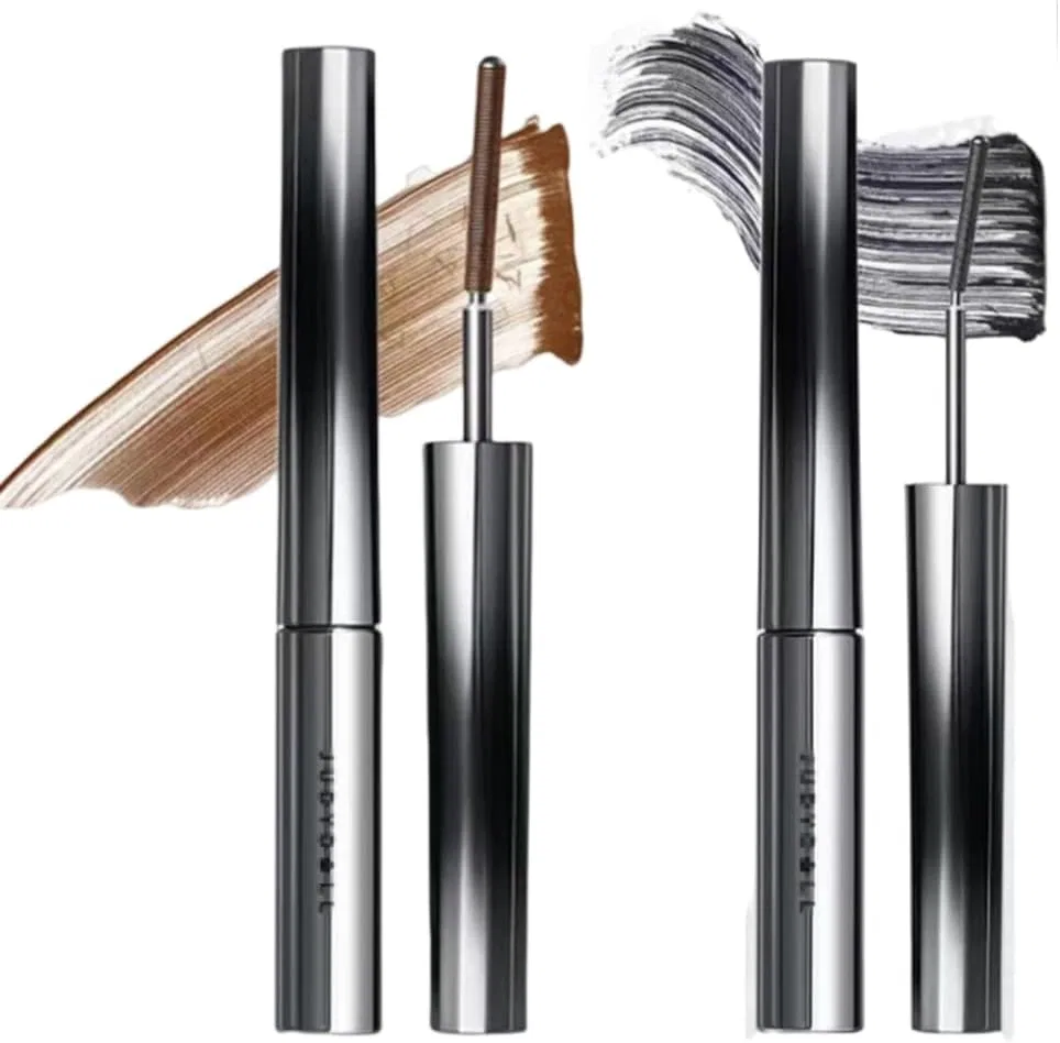 Тушь для ресниц 3D Curl Mascara Xuanocheng, 2 шт, черный и коричневый, 3.5 г