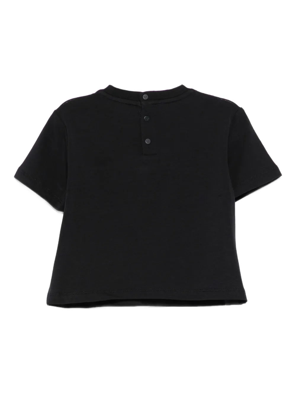 Футболка с карманом Emporio Armani Kids, черный — фото 2