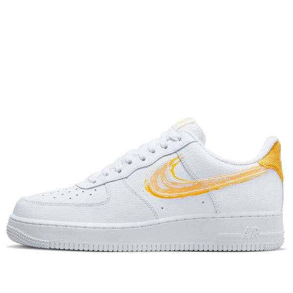 

Кроссовки air force 1 '07 'brushstroke - white solar flare' Nike, белый