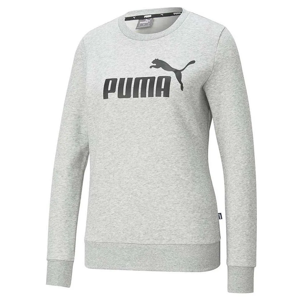 

Толстовка Puma Essential Logo Crew, серый