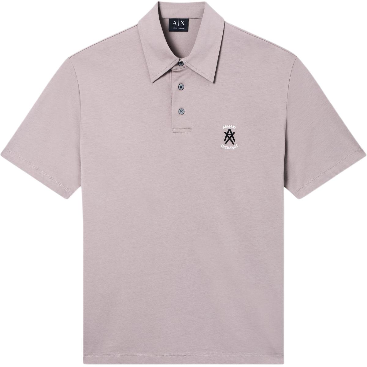 

Футболка-поло AE для мужчин ARMANI EXCHANGE, серый