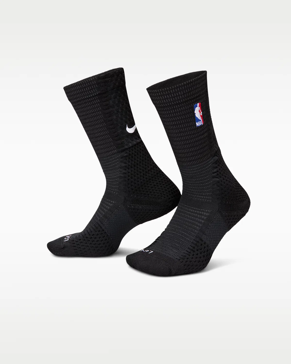 Dri-FIT ADV NBA Cushioned Crew Socks (1 Pair) Nike Unicorn, Black/Anthracite/Rush Blue/White