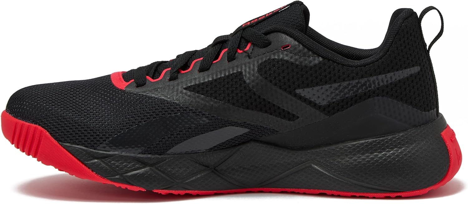 Мужские кроссовки для кросс-тренинга Reebok NFX, белый/черный/красный — фото 3